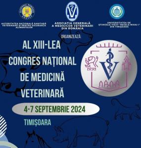 I N V I T A Ț I E Ne revine deosebita onoare de a vă invita să participați la cel de al XIII-lea CONGRES NAȚIONAL DE MEDICINĂ VETERINARĂ – care va avea loc la Universitatea de Științele Vieții “Regele Mihai I” din Timișoara, în perioada 4 – 7 Septembrie